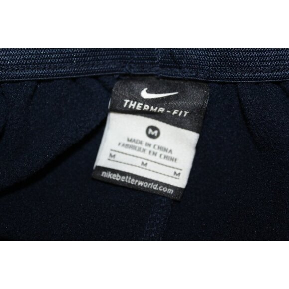 Nike Elite Blue Therma Fit Basketball Sweatpants Medium Altered 28 x 27 Cinch - Picture 5 of 5